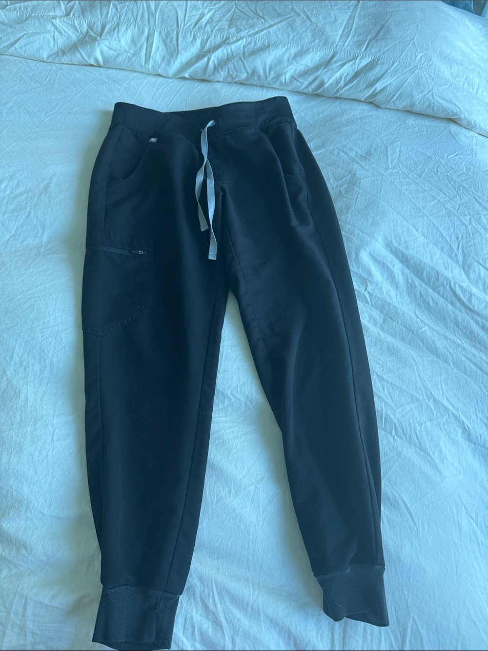 Figs Black Jogger Scrub Pants